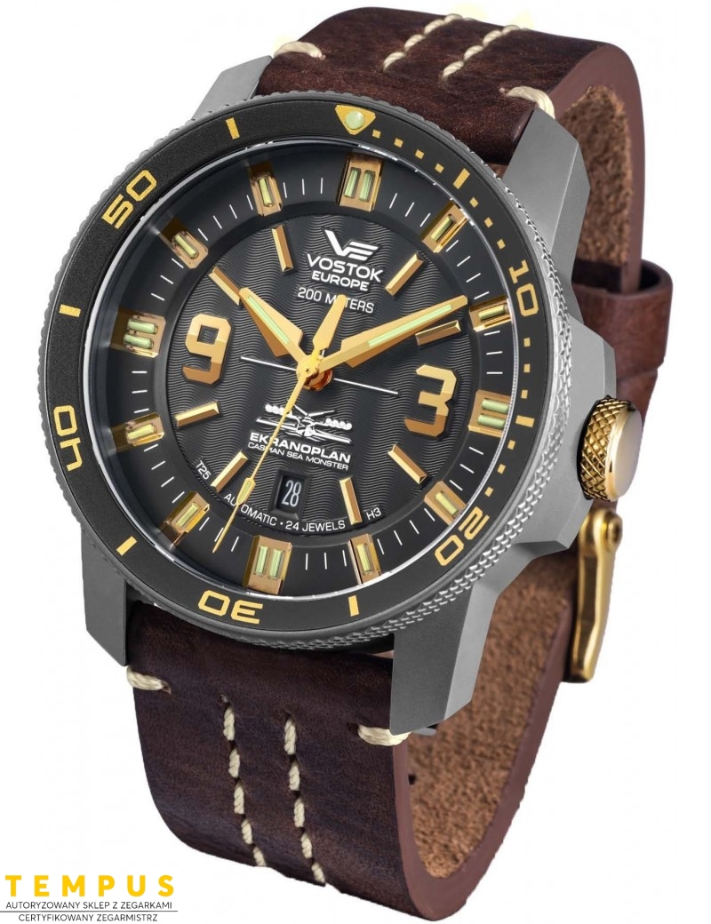 Zegarek sportowy męski Vostok Europe EKRANOPLAN NH35A-546H515 - Zegarki VOSTOK EUROPE Zegarek sportowy męski Vostok Europe EKRANOPLAN NH35A-546H515 - Zegarki VOSTOK EUROPE