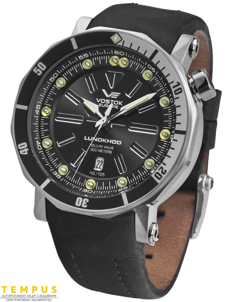 Zegarek sportowy męski Vostok Europe LUNOKHOD-2 NH35A-6205210 - Zegarki VOSTOK EUROPE