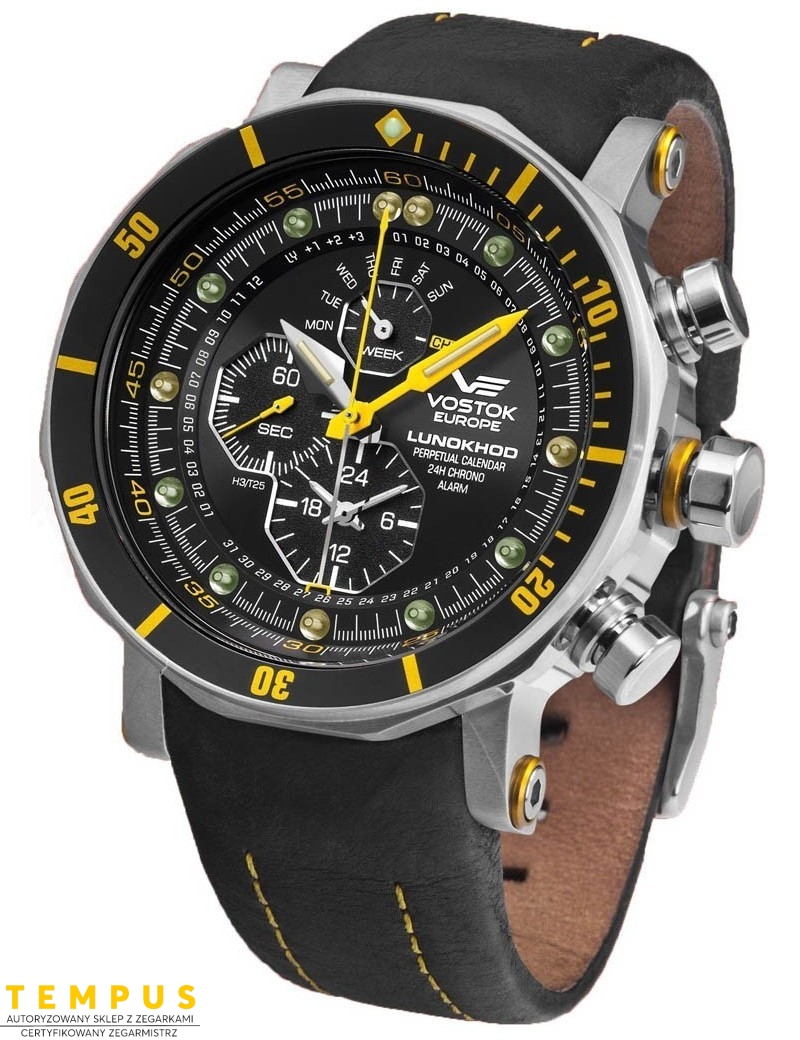Zegarek sportowy męski Vostok Europe LUNOKHOD-2 YM86-620A505 - Zegarki VOSTOK EUROPE Zegarek sportowy męski Vostok Europe LUNOKHOD-2 YM86-620A505 - Zegarki VOSTOK EUROPE