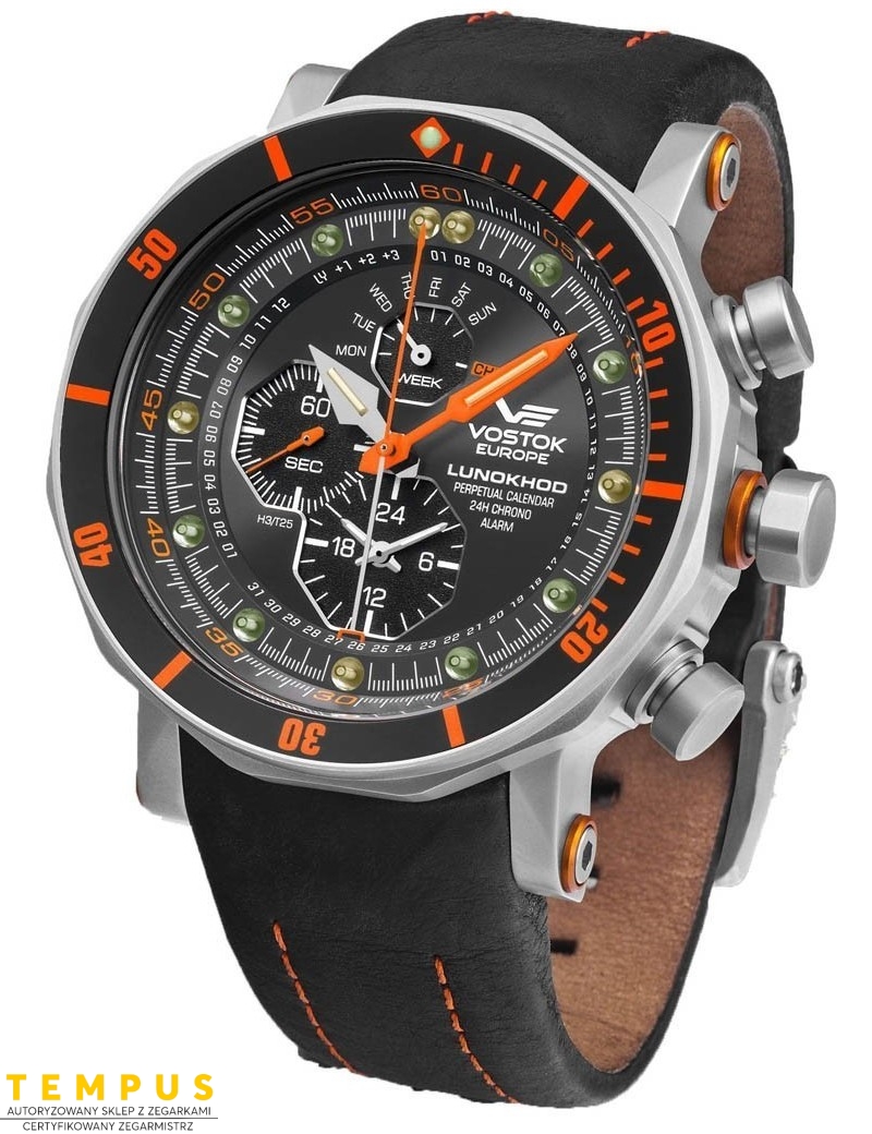 Zegarek sportowy męski Vostok Europe LUNOKHOD-2 YM86-620A506 - Zegarki VOSTOK EUROPE Zegarek sportowy męski Vostok Europe LUNOKHOD-2 YM86-620A506 - Zegarki VOSTOK EUROPE
