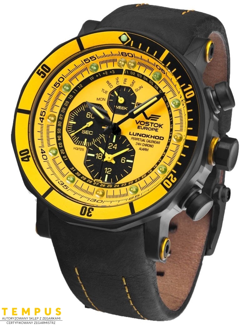 Zegarek sportowy męski Vostok Europe LUNOKHOD-2 YM86-620C504 - Zegarki VOSTOK EUROPE Zegarek sportowy męski Vostok Europe LUNOKHOD-2 YM86-620C504 - Zegarki VOSTOK EUROPE