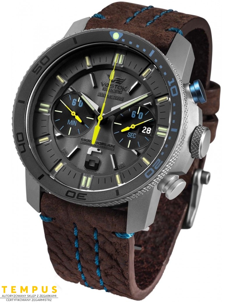 Zegarek sportowy męski Vostok Europe EKRANOPLAN 6S21-546H514 - Zegarki VOSTOK EUROPE Zegarek sportowy męski Vostok Europe EKRANOPLAN 6S21-546H514 - Zegarki VOSTOK EUROPE