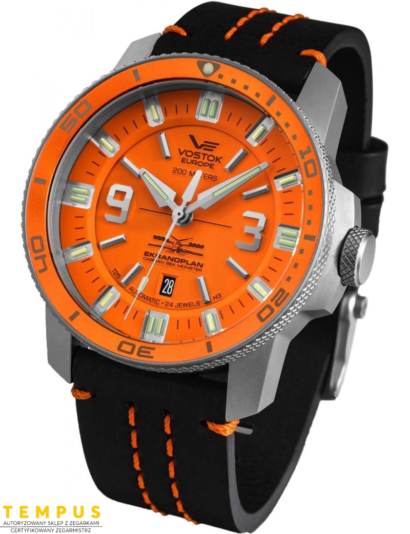 Zegarek sportowy męski Vostok Europe EKRANOPLAN NH35A-546A509 - Zegarki VOSTOK EUROPE Zegarek sportowy męski Vostok Europe EKRANOPLAN NH35A-546A509 - Zegarki VOSTOK EUROPE