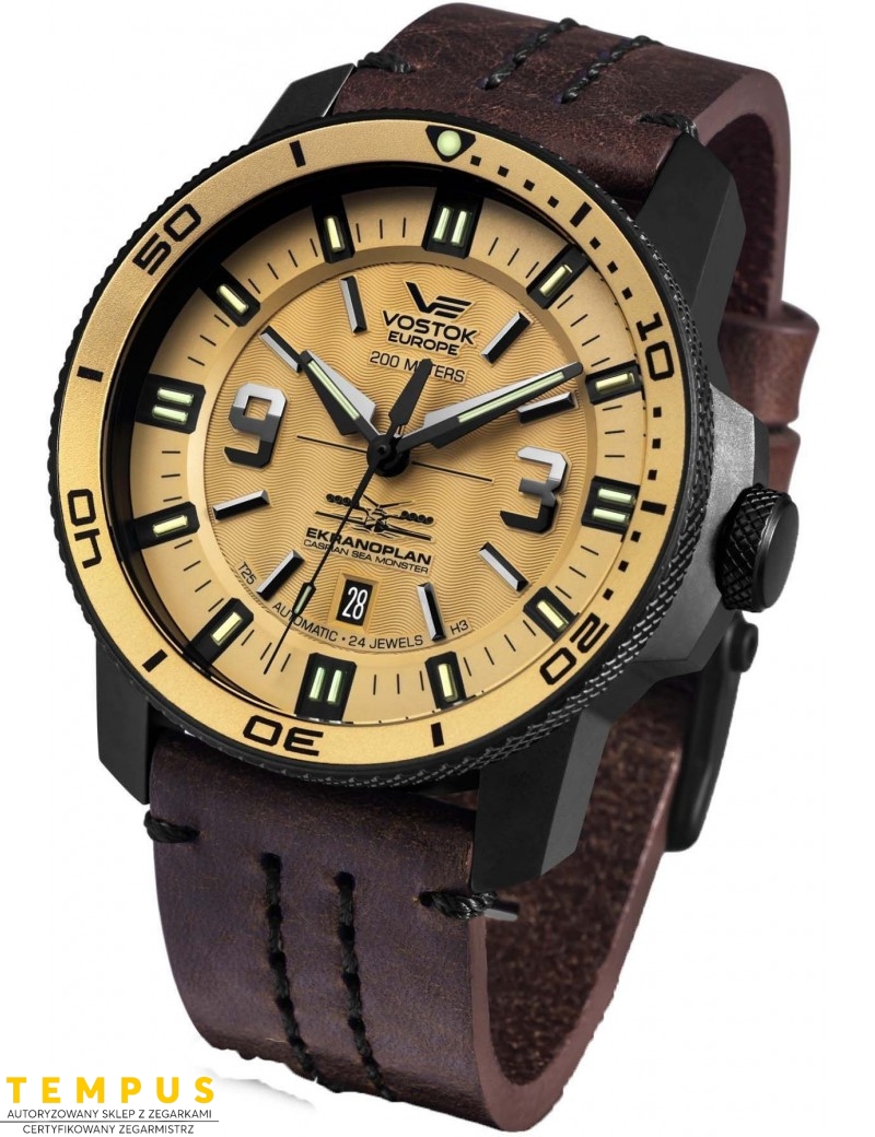 Zegarek sportowy męski Vostok Europe EKRANOPLAN NH35A-546C513 - Zegarki VOSTOK EUROPE Zegarek sportowy męski Vostok Europe EKRANOPLAN NH35A-546C513 - Zegarki VOSTOK EUROPE