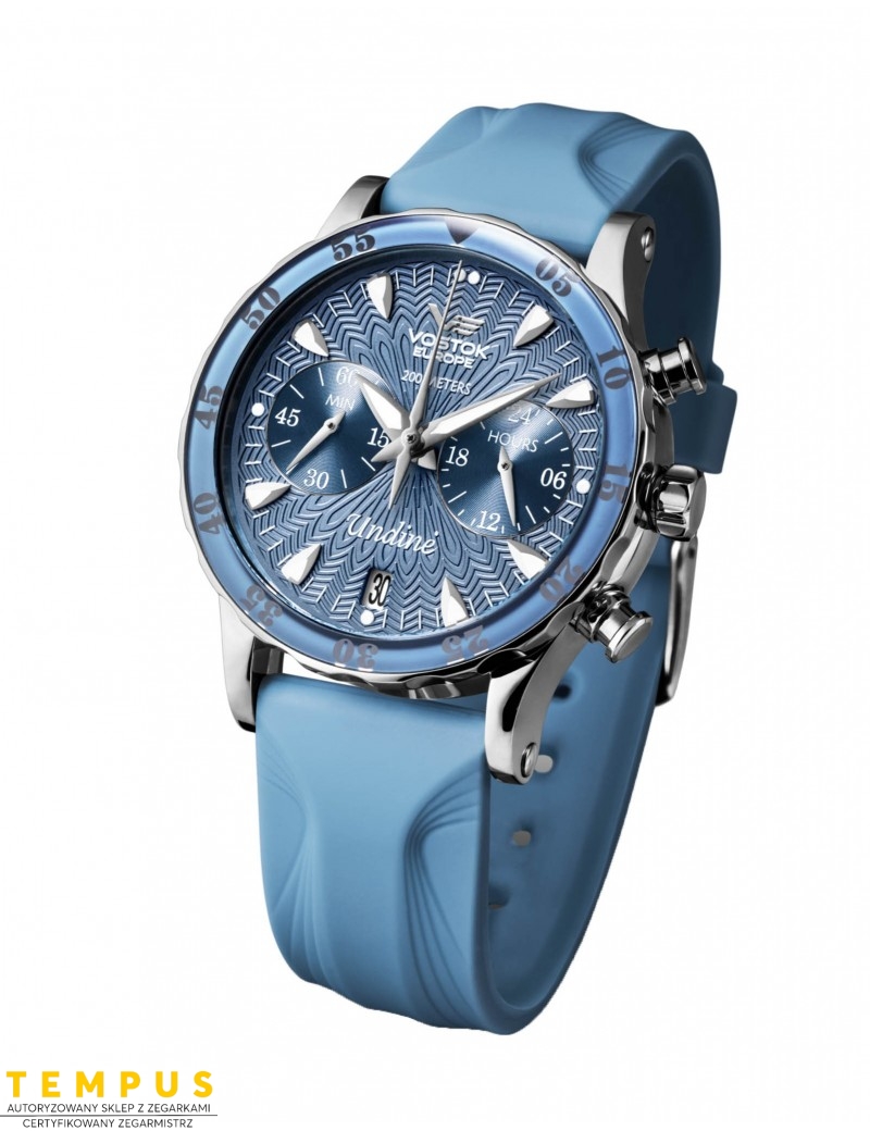 Zegarek sportowy damski Vostok Europe UNDINE VK64-515A526 - Zegarki VOSTOK EUROPE Zegarek sportowy damski Vostok Europe UNDINE VK64-515A526 - Zegarki VOSTOK EUROPE
