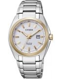 Zegarek klasyczny damski Citizen TITANIUM Lady EW2214-52A na bransolecie
