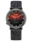 Zegarek klasyczny, elegancki damski Citizen Lady Ambiluna EM1007-47E SET na bransolecie