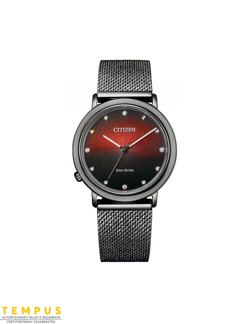 Zegarek klasyczny, elegancki damski Citizen Lady Ambiluna EM1007-47E SET na bransolecie Zegarek klasyczny, elegancki damski Citizen Lady Ambiluna EM1007-47E SET na bransolecie