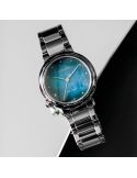 Zegarek klasyczny, elegancki damski Citizen Lady EM0910-80N na bransolecie