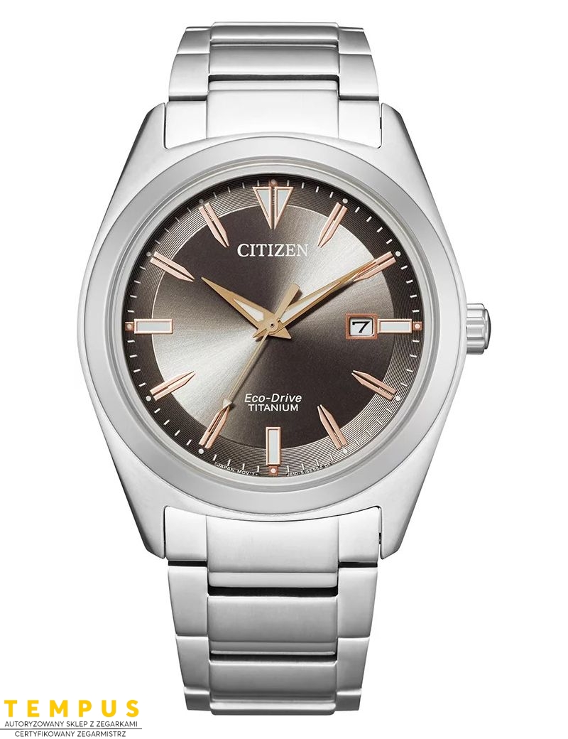 Zegarek klasyczny męski Citizen TITANIUM AW1640-83H na bransolecie Zegarek klasyczny męski Citizen TITANIUM AW1640-83H na bransolecie