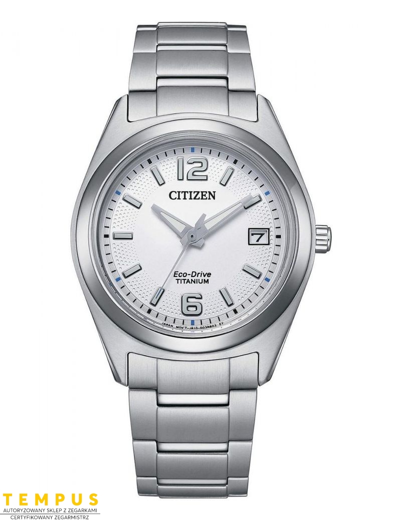Zegarek klasyczny, elegancki damski Citizen Lady Super Titanium FE6151-82A na bransolecie Zegarek klasyczny, elegancki damski Citizen Lady Super Titanium FE6151-82A na bransolecie