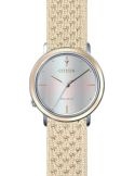 Zegarek klasyczny, elegancki damski Citizen Lady Ambiluna EM1006-40A SET na bransolecie
