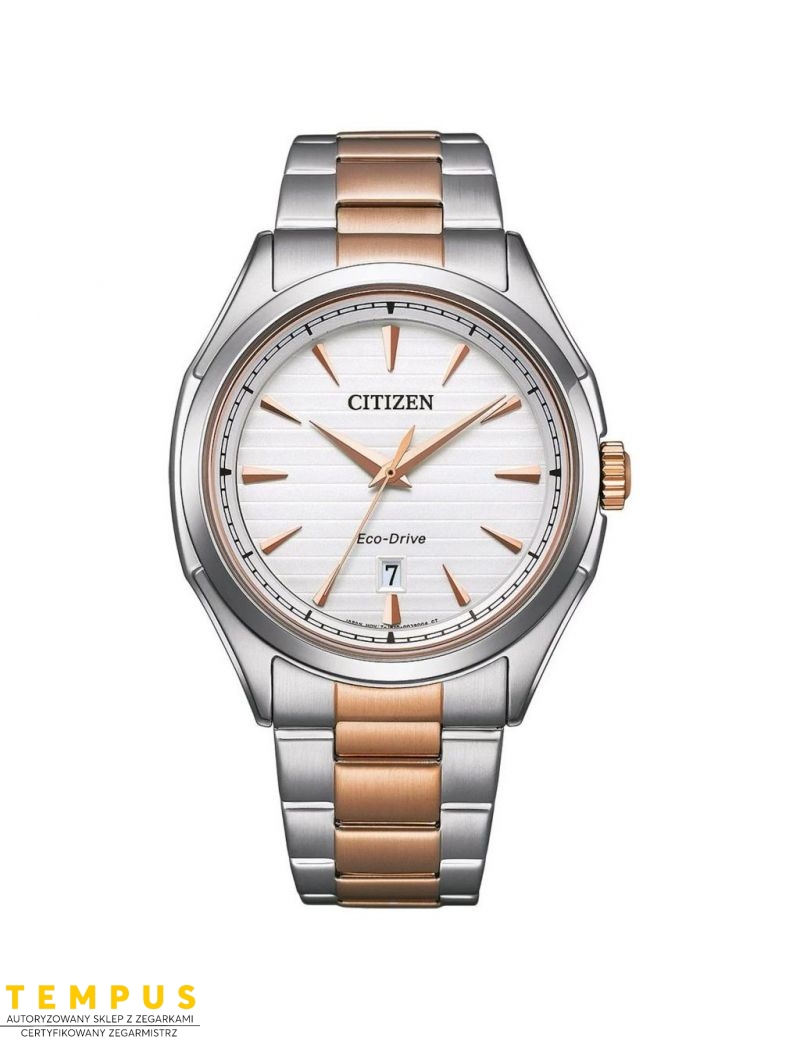 Zegarek klasyczny męski CITIZEN Eco-Drive Classic Elegant AW1756-89A na bransolecie Zegarek klasyczny męski CITIZEN Eco-Drive Classic Elegant AW1756-89A na bransolecie