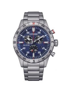 Zegarek sportowy męski CITIZEN Sporting Chronograph AT2520-89L na bransolecie