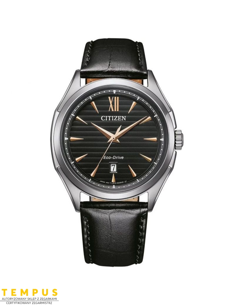 Zegarek klasyczny męski CITIZEN Eco-Drive Classic Elegant AW1750-18E na pasku Zegarek klasyczny męski CITIZEN Eco-Drive Classic Elegant AW1750-18E na pasku