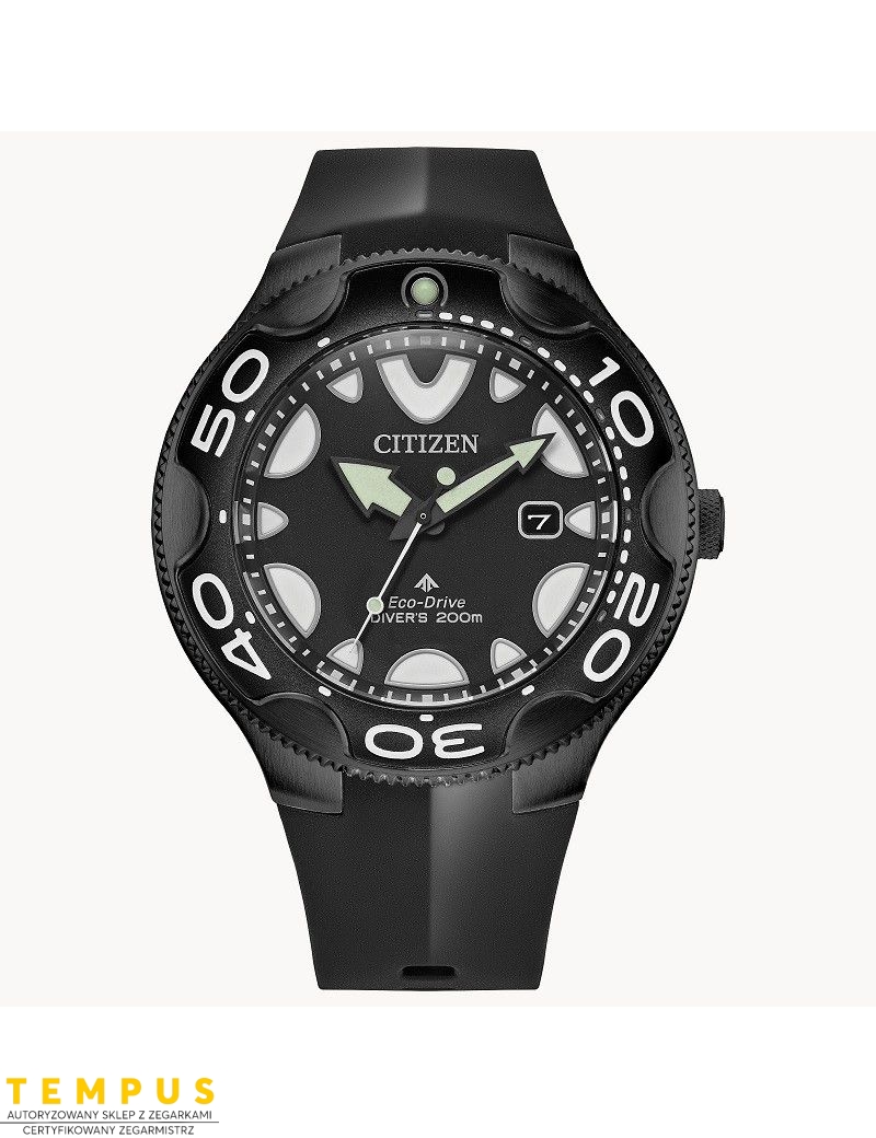 Zegarek sportowy męski CITIZEN Promaster Diver BN0235-01E Orca na pasku