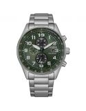 Zegarek casual męski CITIZEN Eco-Drive Urban Chronograph CA0770-72X na bransolecie