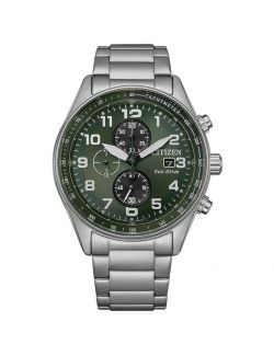 Zegarek casual męski CITIZEN Eco-Drive Urban Chronograph CA0770-72X na bransolecie