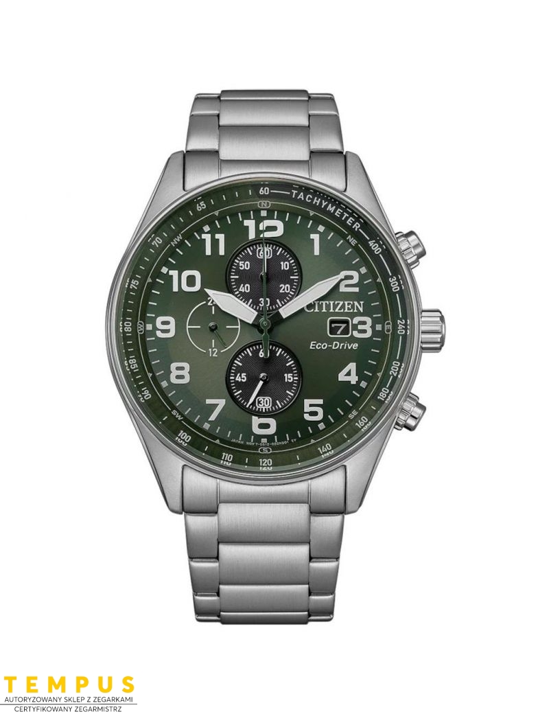 Zegarek casual męski CITIZEN Eco-Drive Urban Chronograph CA0770-72X na bransolecie Zegarek casual męski CITIZEN Eco-Drive Urban Chronograph CA0770-72X na bransolecie
