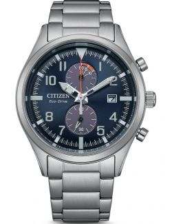 Zegarek casual męski Citizen Mariner Chronograph CA7028-81L na bransolecie