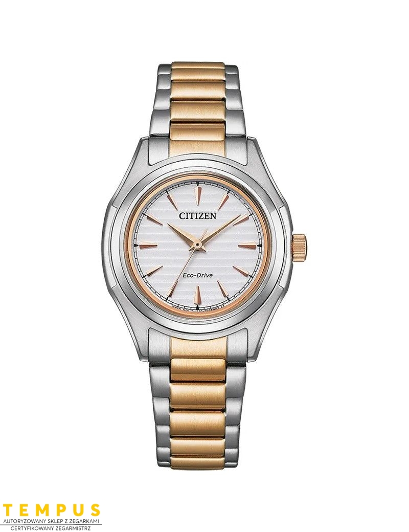 Zegarek klasyczny, elegancki damski Citizen Classic Elegant Lady FE2116-85A na bransolecie Zegarek klasyczny, elegancki damski Citizen Classic Elegant Lady FE2116-85A na bransolecie