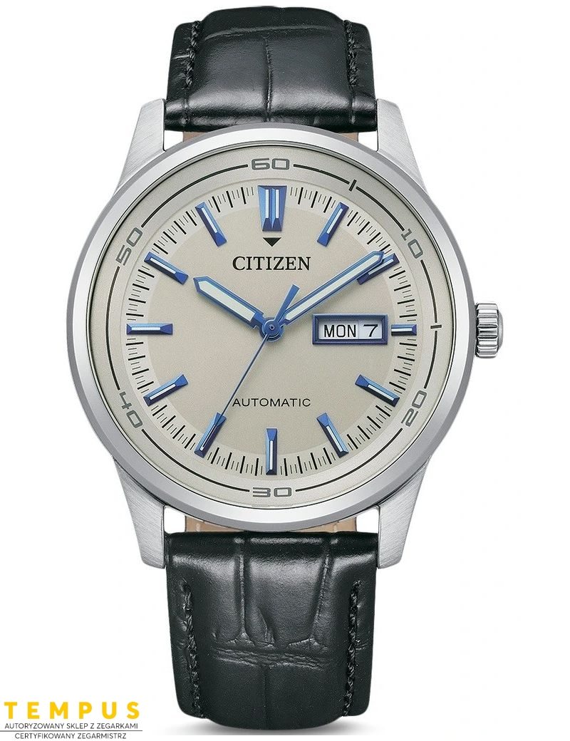Zegarek klasyczny męski Citizen Sporty Elegant Automatic NH8400-10AE na pasku