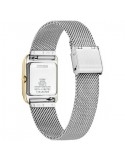 Zegarek klasyczny, elegancki damski Citizen Lady Square Set EW5596-66X na bransolecie