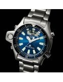 Zegarek sportowy męski Citizen Promaster Aqualand Diver JP2000-67L na bransolecie