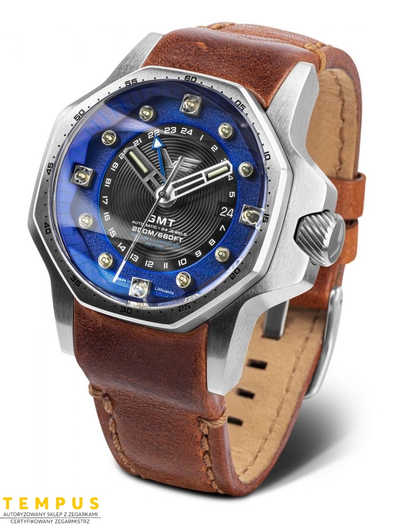 Zegarek sportowy męski Vostok Europe NH34-640A701 ATOMIC Age Fermi Line GMT Limited Editon - Zegarki VOSTOK EUROPE Zegarek sportowy męski Vostok Europe NH34-640A701 ATOMIC Age Fermi Line GMT Limited Editon - Zegarki VOSTOK EUROPE