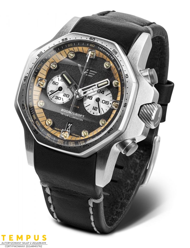 Zegarek sportowy męski Vostok Europe VK64-640A698 ATOMIC Age Sakharov Line Quartz Chrono - Zegarki VOSTOK EUROPE Zegarek sportowy męski Vostok Europe VK64-640A698 ATOMIC Age Sakharov Line Quartz Chrono - Zegarki VOSTOK EUROPE