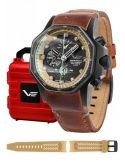 Zegarek sportowy męski Vostok Europe YM86-640C697 ATOMIC Age Oppenheimer Line Multifunction Limited Edition - Zegarki VOSTOK EUROPE