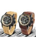 Zegarek sportowy męski Vostok Europe YM86-640C697 ATOMIC Age Oppenheimer Line Multifunction Limited Edition - Zegarki VOSTOK EUROPE