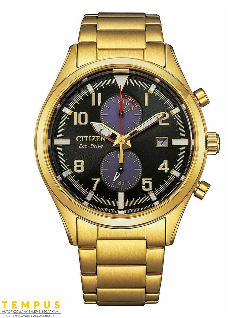 Zegarek casual męski Citizen Mariner Chronograph CA7022-87E na bransolecie Zegarek casual męski Citizen Mariner Chronograph CA7022-87E na bransolecie