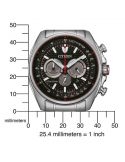 Zegarek sportowy męski Citizen Racer Chronograph CA4561-89E na bransolecie