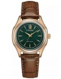 Zegarek klasyczny, elegancki damski Citizen Classic Elegant Lady FE2113-16X na pasku