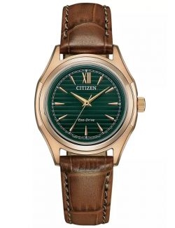 Zegarek klasyczny, elegancki damski Citizen Classic Elegant Lady FE2113-16X na pasku