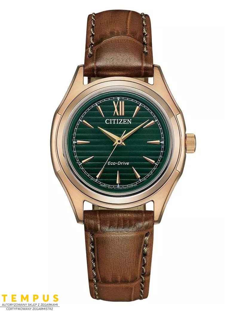 Zegarek klasyczny, elegancki damski Citizen Classic Elegant Lady FE2113-16X na pasku Zegarek klasyczny, elegancki damski Citizen Classic Elegant Lady FE2113-16X na pasku