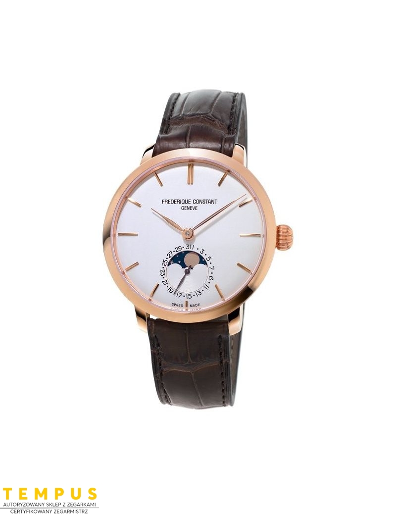 Frederique Constant Manufacture Slimline Moonphase FC-703V3S4 - Zegarki FREDERIQUE CONSTANT