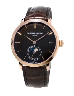 Frederique Constant Manufacture Slimline Moonphase GOLD 18k FC-705C4S9 - Zegarki FREDERIQUE CONSTANT