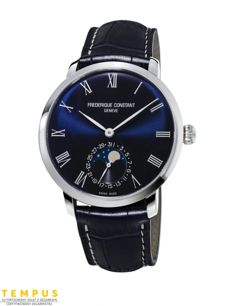 Frederique Constant Manufacture Slimline Moonphase FC-705NR4S6 - Zegarki FREDERIQUE CONSTANT Frederique Constant Manufacture Slimline Moonphase FC-705NR4S6 - Zegarki FREDERIQUE CONSTANT