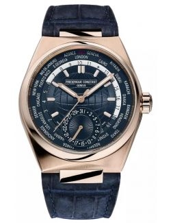 Frederique Constant HIGHLIFE WORLDTIMER Manufacture FC-718BL4NH9 Rose Gold 18k LIMITED
