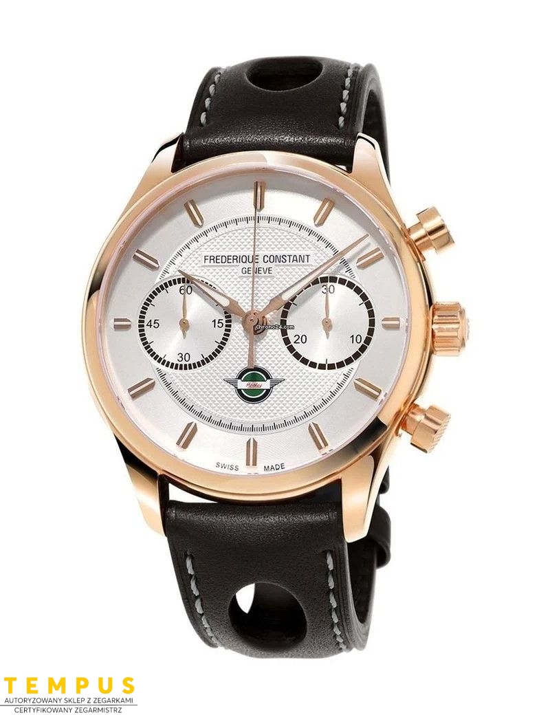 Frederique Constant Healey Chronograph Automatic Limited Edition FC-397HV5B4 Vintage Rally - Zegarki FREDERIQUE CONSTANT Frederique Constant Healey Chronograph Automatic Limited Edition FC-397HV5B4 Vintage Rally - Zegarki FREDERIQUE CONSTANT