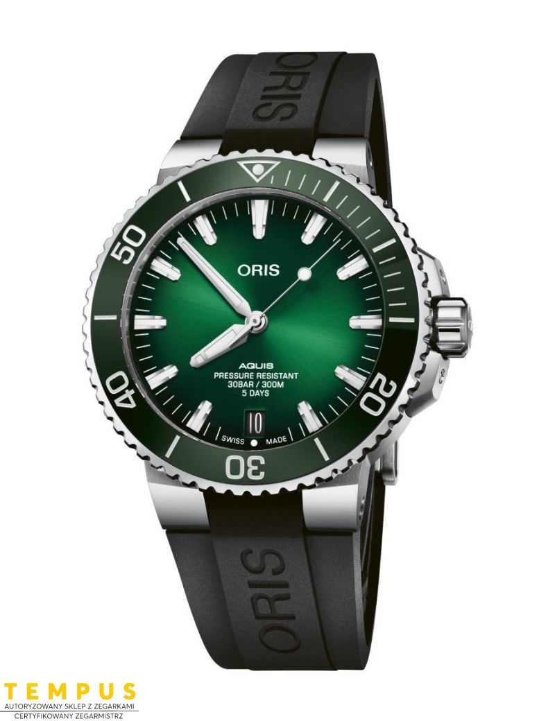 Zegarek sportowy męski Oris Aquis Date Cal. 400 01 400 7763 4157-07 4 24 74EB 41. Zegarek sportowy męski Oris Aquis Date Cal. 400 01 400 7763 4157-07 4 24 74EB 41.