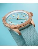 Zegarek sportowy damski, unisex Oris Divers Sixty-Five Cotton Candy Sky Blue 01 733 7771 3155-07 3 19 02Br - Zegarki ORIS
