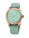 Zegarek sportowy damski, unisex Oris Divers Sixty-Five Cotton Candy Wild Green 01 733 7771 3157-07 3 19 03Br - Zegarki ORIS