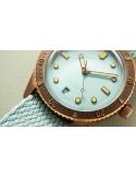 Zegarek sportowy damski, unisex Oris Divers Sixty-Five Cotton Candy Wild Green 01 733 7771 3157-07 3 19 03Br - Zegarki ORIS