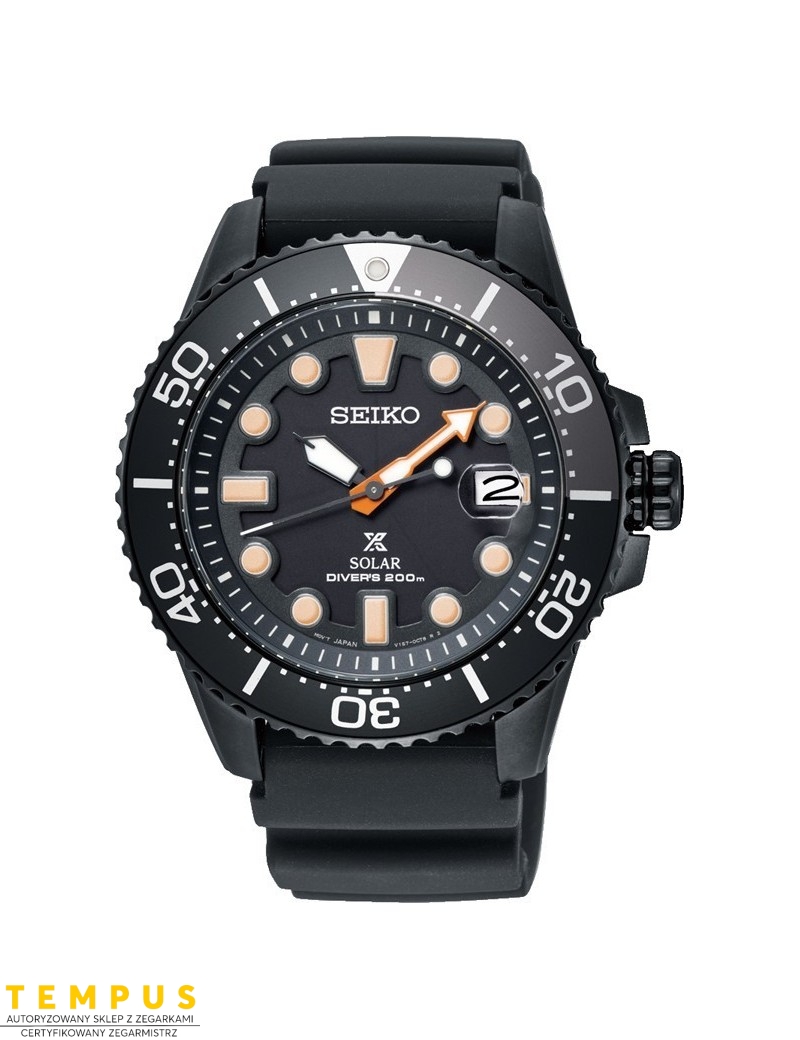 Zegarek sportowy męski Seiko Black Series Limited Edition Sne493P1 - Zegarki SEIKO Zegarek sportowy męski Seiko Black Series Limited Edition Sne493P1 - Zegarki SEIKO