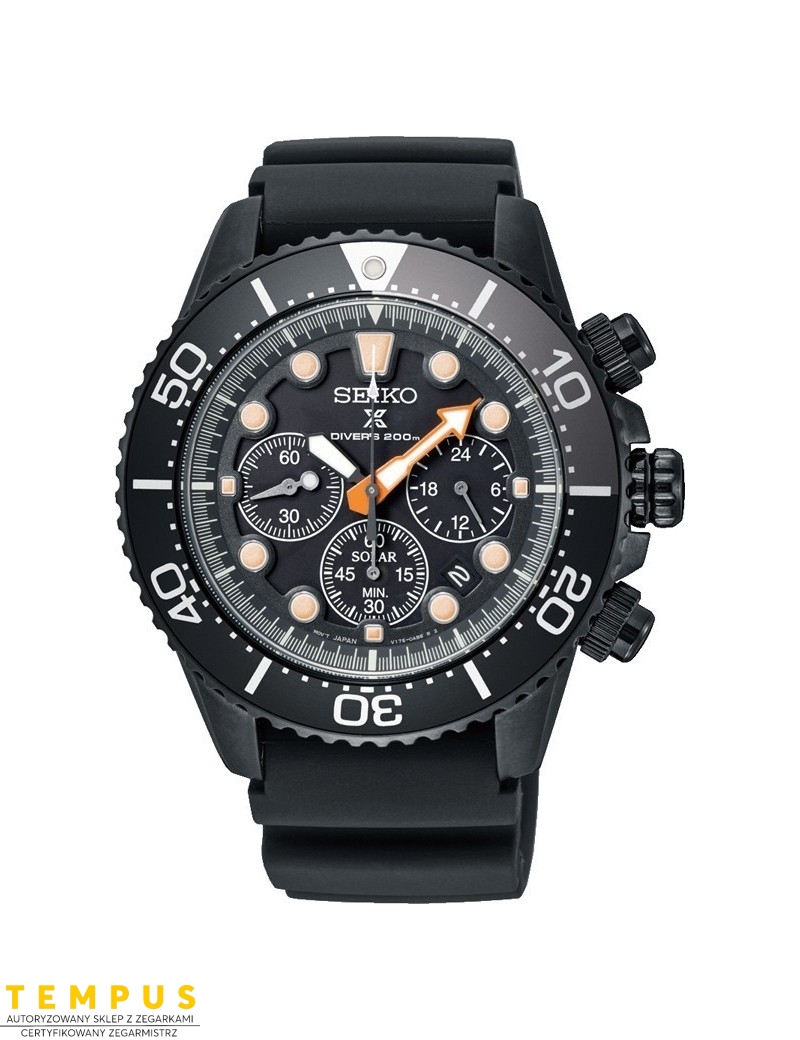 Zegarek sportowy męski Seiko Prospex Black Series Limited Ssc673P1 Chronograph - Zegarki SEIKO Zegarek sportowy męski Seiko Prospex Black Series Limited Ssc673P1 Chronograph - Zegarki SEIKO