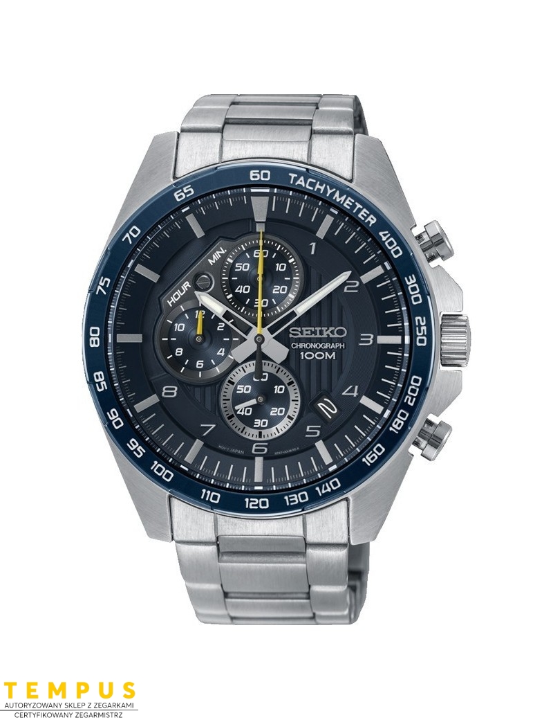 Zegarek sportowy męski Seiko Chronograph Ssb321P1 Quartz - Zegarki SEIKO Zegarek sportowy męski Seiko Chronograph Ssb321P1 Quartz - Zegarki SEIKO