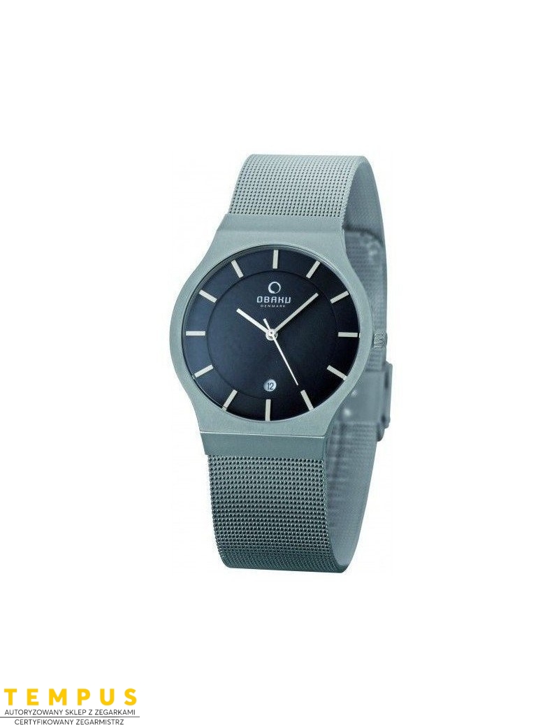 Zegarek klasyczny męski Obaku Denmark V123GCBMC - Zegarki OBAKU